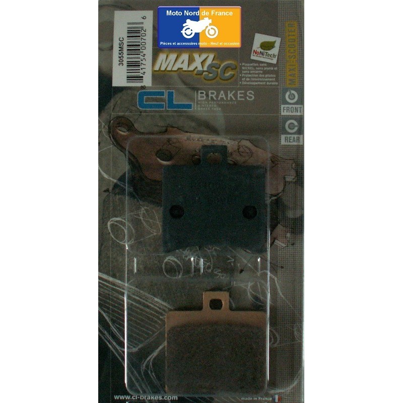 Set of pads type 3055 MSC Set of pads type 3055 MSC