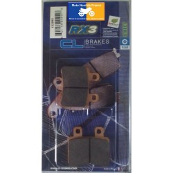 Set of rear brake pads for Yamaha XT 125 R 2005+