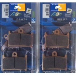 2 Jeux de plaquettes de frein avant pour Suzuki 900 RF 1994-1999
