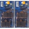 2 Jeux de plaquettes de frein avant pour Suzuki 900 RF 1994-1999