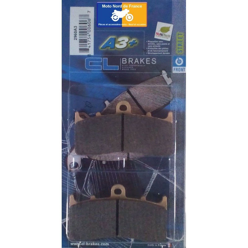 Jeu de plaquettes type 2960 A3+ Jeu de plaquettes type 2960 A3+