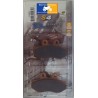 Pastiglie freno anteriore Carbone Lorraine per Aprilia 125 Tuareg Wind 1990-1994