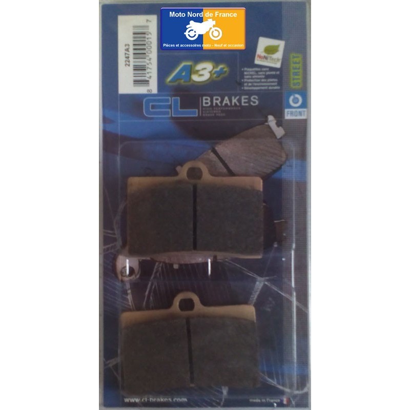 Set of pads type 2247 A3+ Set of pads type 2247 A3+