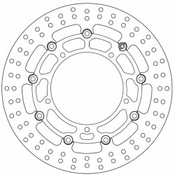 Front brake disc Ferodo for Yamaha FZ8 /Fazer 2010-2015
