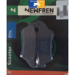 Set of brake pads NEWFREN FD0186BE