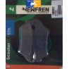 Set of brake pads NEWFREN FD0186BE