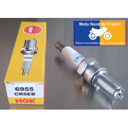 Spark plug NGK type CR9EB for Aprilia 125 Scarabeo Light ie 2009-2010