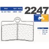 Set of front pads for Yamaha TZR 125 R (brembo) 1991-1993