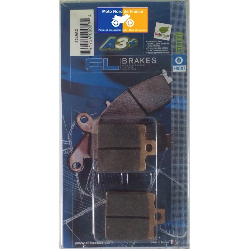 Jeu de plaquettes avant pour Cagiva 125 W8 1992-2001