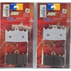 2 Jeux de plaquettes avant pour Suzuki RGV 250 Gamma 1988-1995