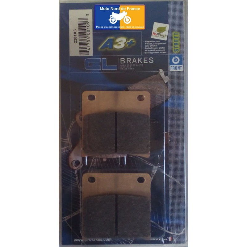 Set of pads type 2281 A3+ Set of pads type 2281 A3+