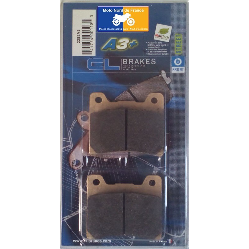 Set of pads type 2283 A3+ Set of pads type 2283 A3+