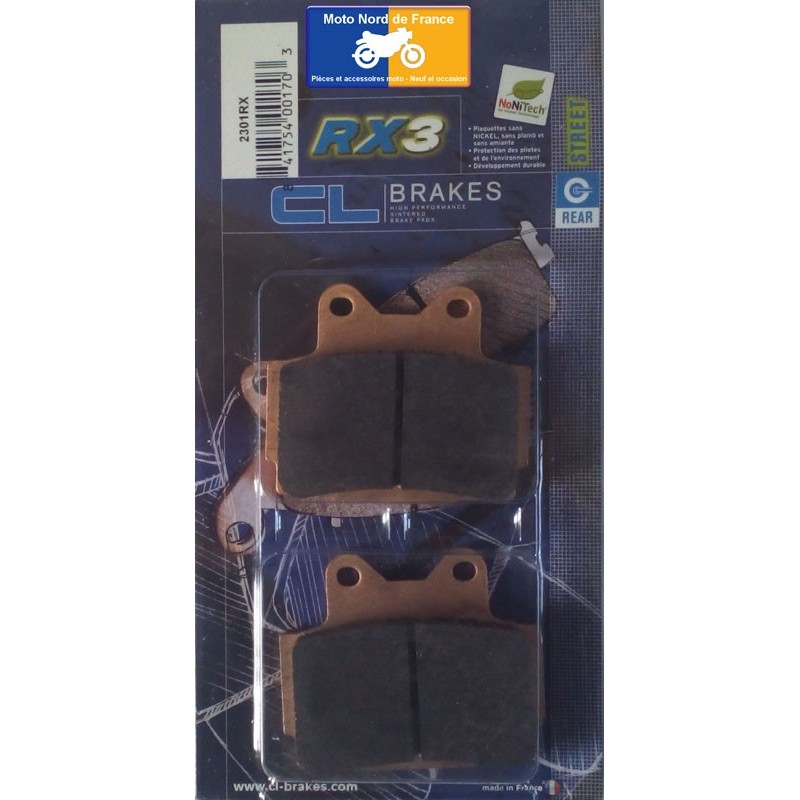 Set of pads type 2301 RX3 Set of pads type 2301 RX3