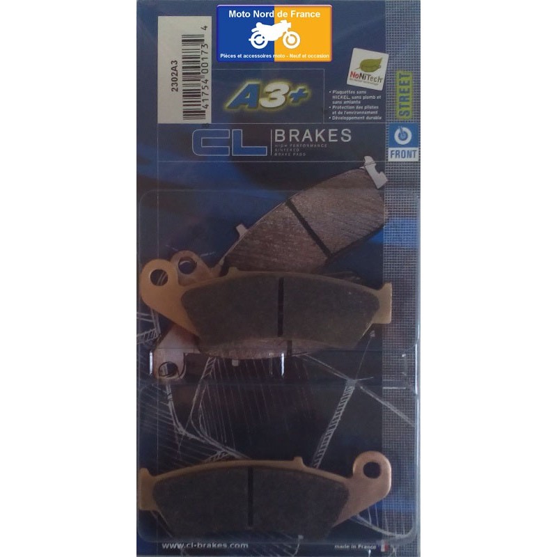 Set of pads type 2302 A3+