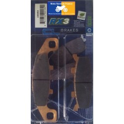 Rear brake pads Carbone Lorraine type 2304 RX3