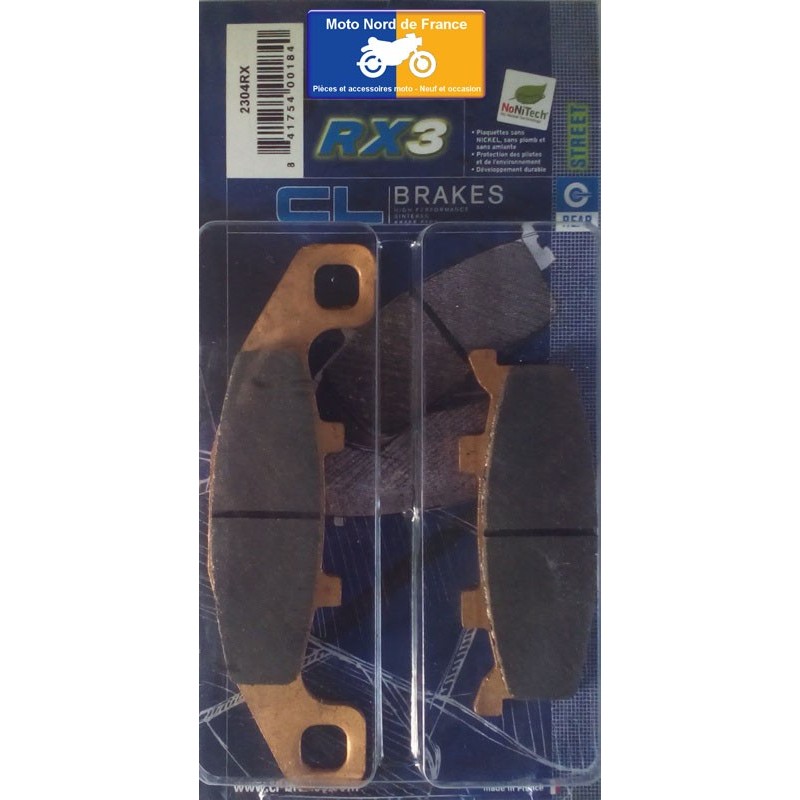 Set of pads type 2304 RX3 Set of pads type 2304 RX3