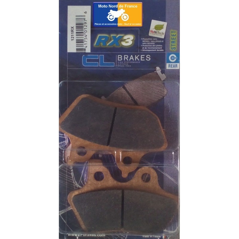 Set of pads type 1211 RX3 Set of pads type 1211 RX3