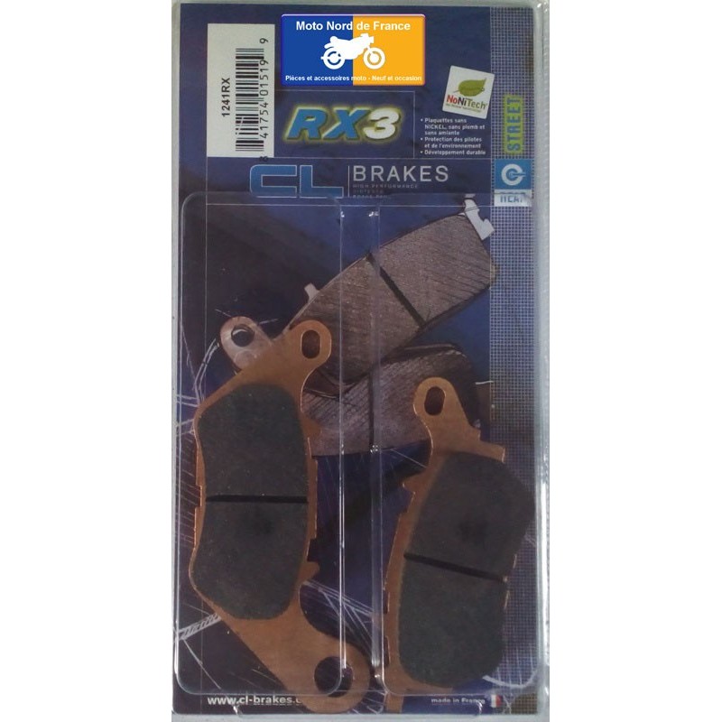 Set of pads type 1241 RX3 Set of pads type 1241 RX3