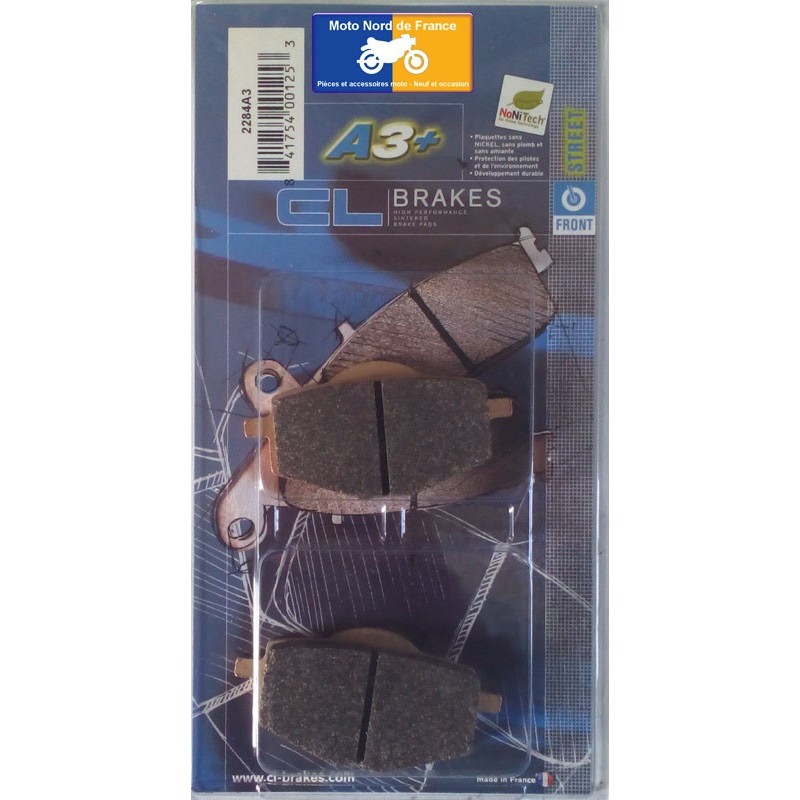 Jeu de plaquettes type 2284 A3+ Jeu de plaquettes type 2284 A3+