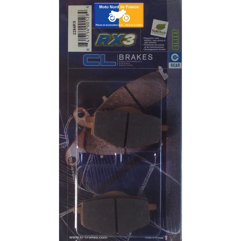 Set of pads type 2284 RX3 Set of pads type 2284 RX3