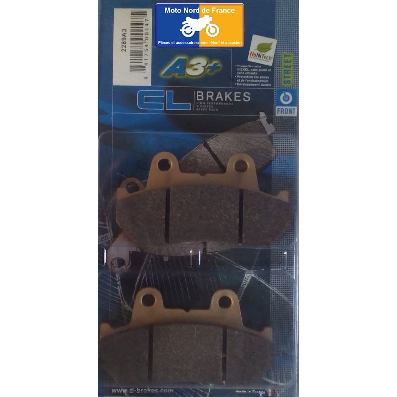 Set of pads type 2289 A3+ Set of pads type 2289 A3+