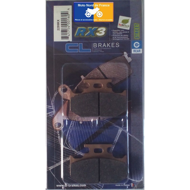 Set of pads type 2299 RX3 Set of pads type 2299 RX3