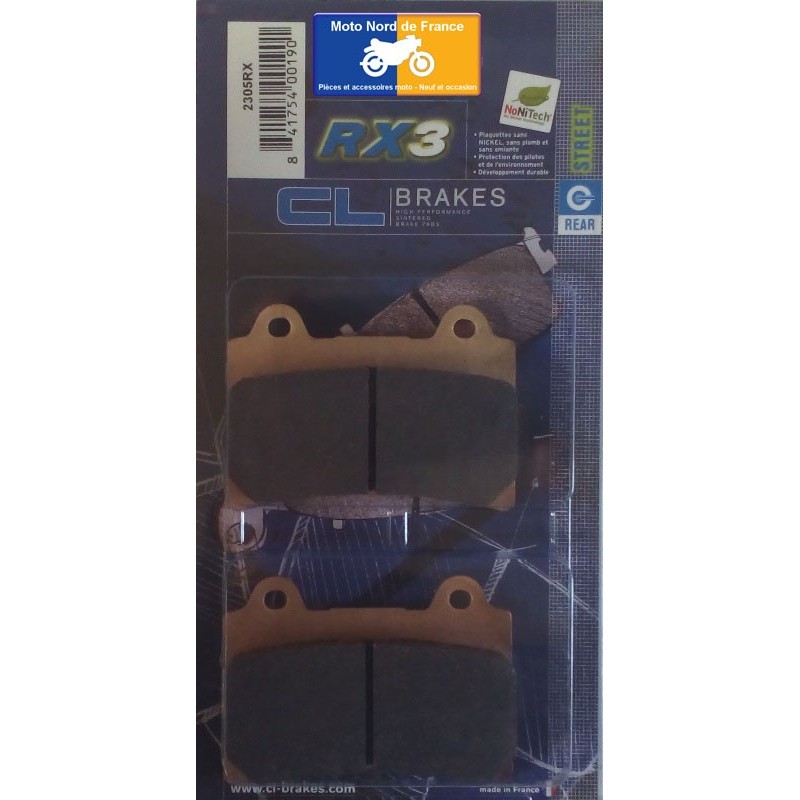 Set of pads type 2305 RX3 Set of pads type 2305 RX3