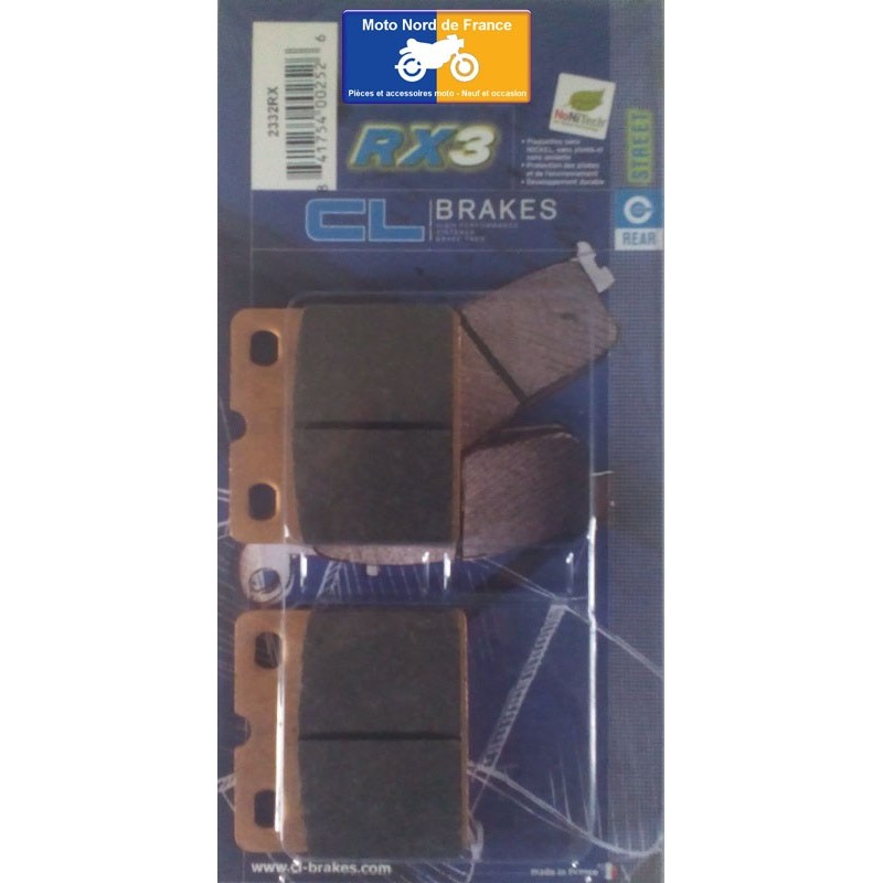 Set of pads type 2332 RX3 Set of pads type 2332 RX3