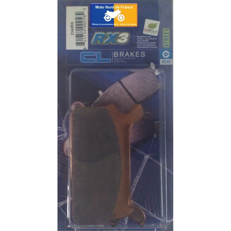 Jeu de plaquettes type 2342 RX3 Jeu de plaquettes type 2342 RX3