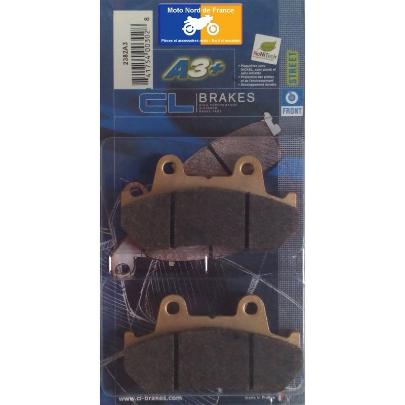 Set of pads type 2382 A3+ Set of pads type 2382 A3+