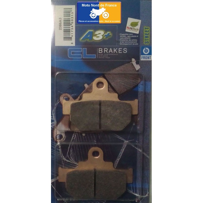 Set of pads type 2386 A3+ Set of pads type 2386 A3+