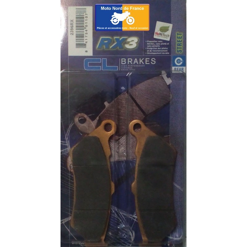 Set of pads type 2396 RX3 Set of pads type 2396 RX3