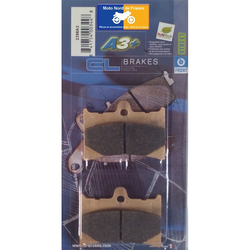 Set of pads type 2398 A3+ Set of pads type 2398 A3+