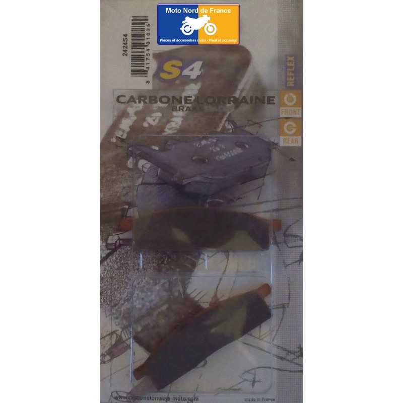 Jeu de plaquettes de frein avant pour Yamaha DT 50 LC 1998-2000 Jeu de plaquettes de frein avant pour Yamaha DT 50 LC 1998-2000