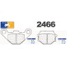 Jeu de plaquettes de frein avant pour Hercules GP 50 Supra 1980-1990