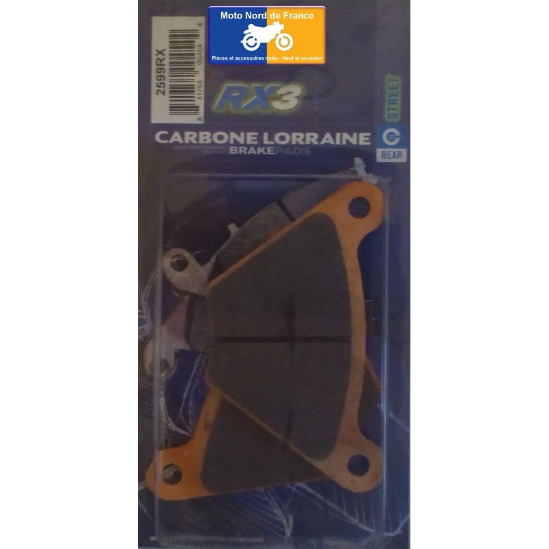 Set of pads type 2599 RX3 Set of pads type 2599 RX3
