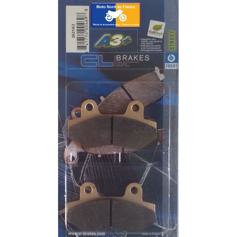 Set of pads type 2621 A3+ Set of pads type 2621 A3+