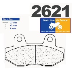 Set of pads type 2621 A3+