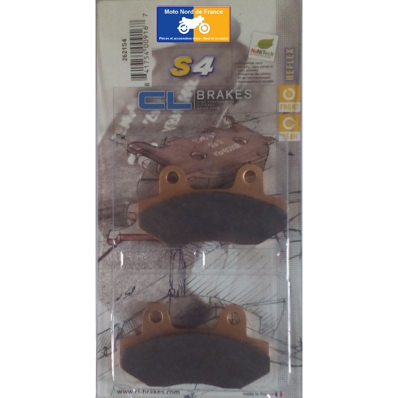 Jeu de plaquettes type 2621 S4 Jeu de plaquettes type 2621 S4