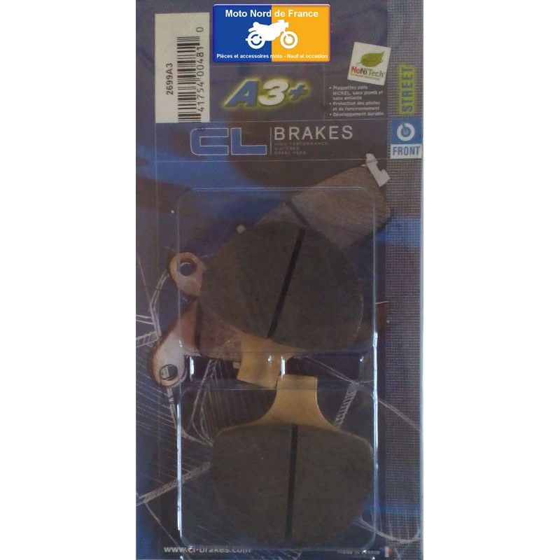 Jeu de plaquettes type 2699 A3+ Jeu de plaquettes type 2699 A3+