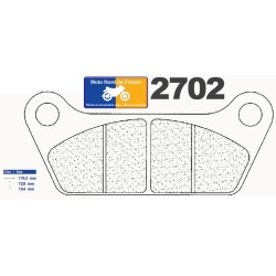 Jeu de plaquettes type 2702 RX3