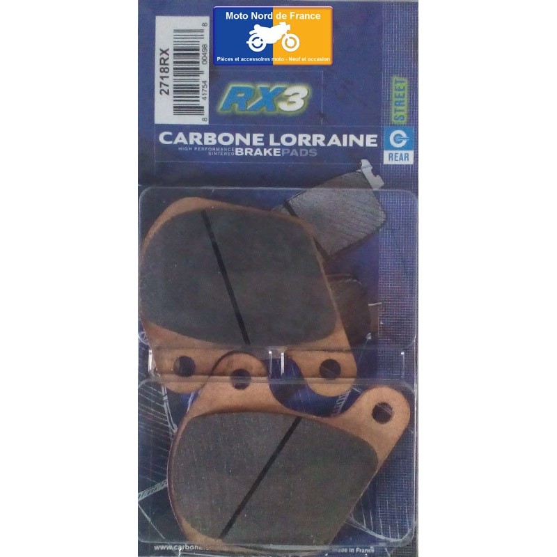 Jeu de plaquettes type 2718 RX3 Jeu de plaquettes type 2718 RX3