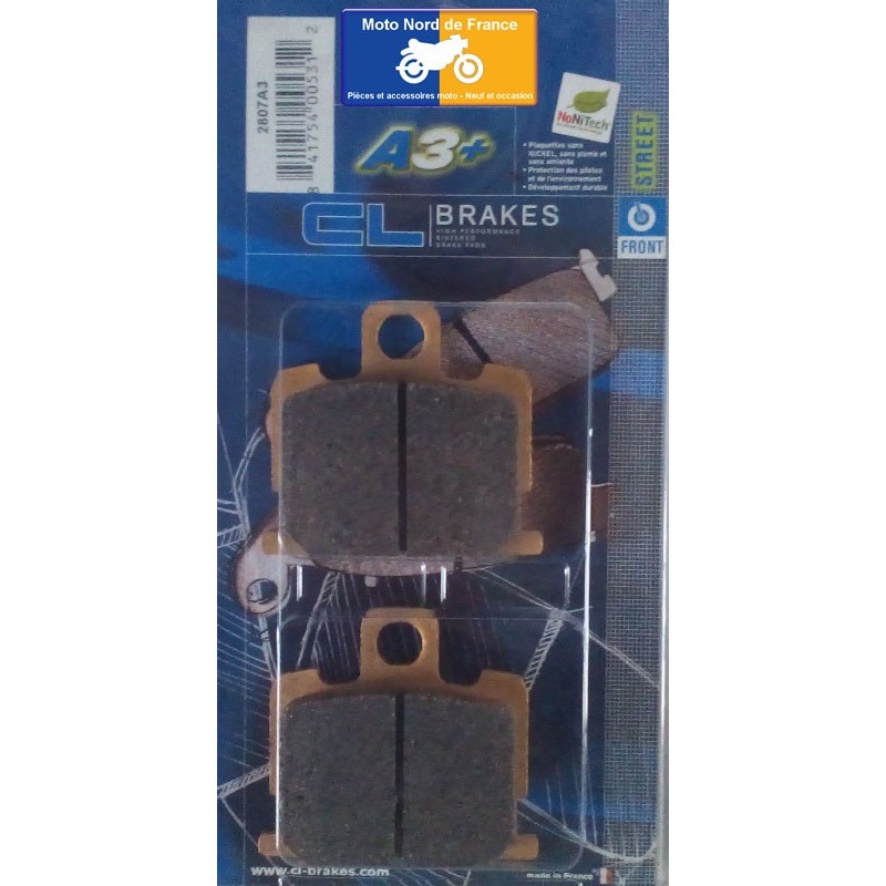 Set of pads type 2807 A3+ Set of pads type 2807 A3+