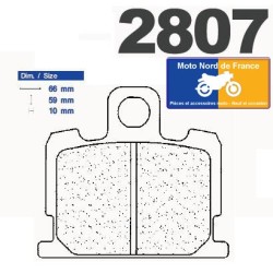 Set of pads type 2807 A3+