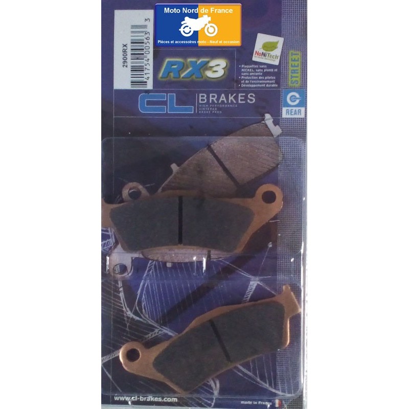 Set of pads type 2900 RX3 Set of pads type 2900 RX3