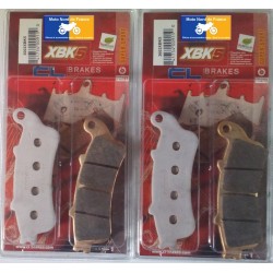 2 jeux de plaquettes avant pour Honda CBR 1100 XX Blackbird 1997-1998