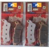 2 jeux de plaquettes avant pour Honda CBR 1100 XX Blackbird 1997-1998