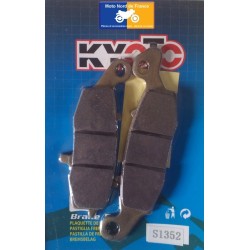 Jeu de plaquettes avant Kyoto pour Kawasaki KLR 650 C 1995-2010