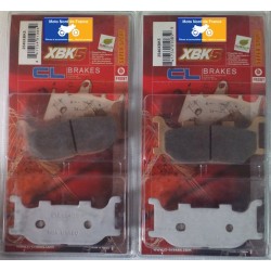 2 Sets of front pads for Yamaha FZ6 N / Fazer 2004-2007