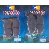 2 Sets of front pads Kyoto for Yamaha 660 MT-03 2006-2013